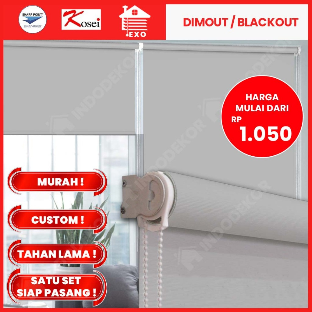 Jual Roller Blind Sharp Point - EXO - KOSEI / Gorden Tirai Gulung ...