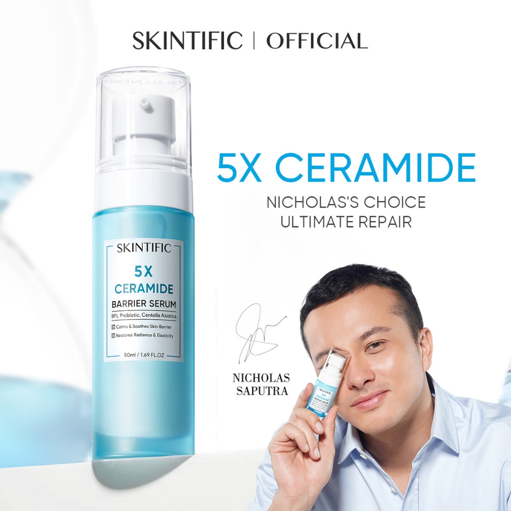 Skintific 5X Ceramide Serum 50ml Anti Aging Brightening