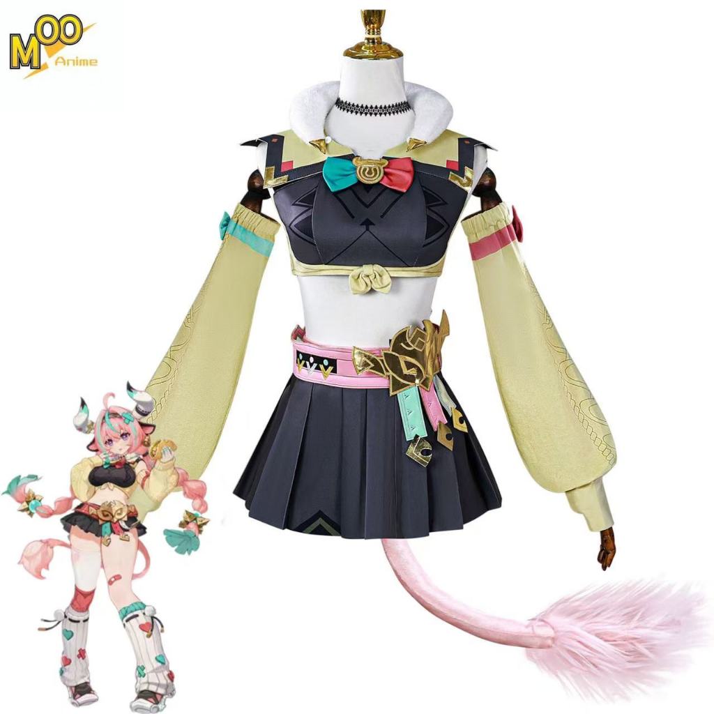 Genshin Varesa Cosplay Set – Kawaii Fantasy Uniform Costume