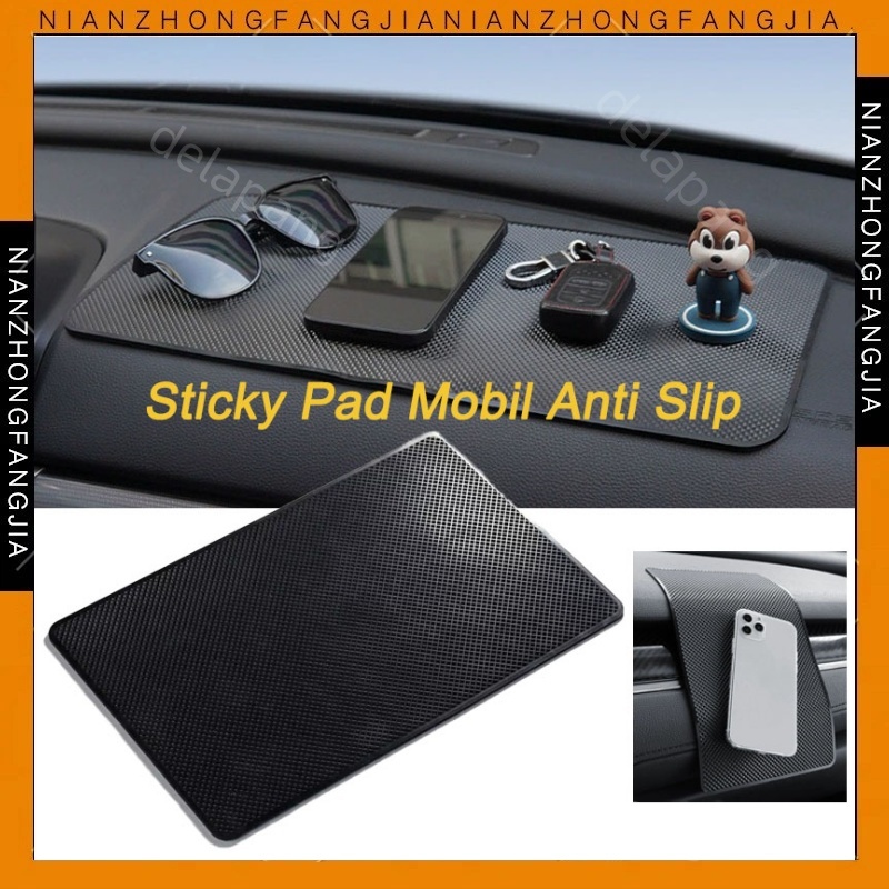 Slip Pad Anti Slip Sticky Pad Mobil Alas Dashboard Mobil Anti Slip Besar Pad Mat Dashboard Mobil