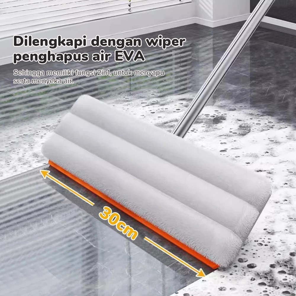 Pel Lantai Otomatis 2-in-1 Ember Sekat 360° foto 2