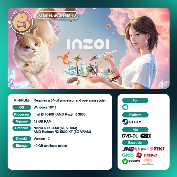Jual Inzoi Steam ( Offline ) Game PC Original | Shopee Indonesia