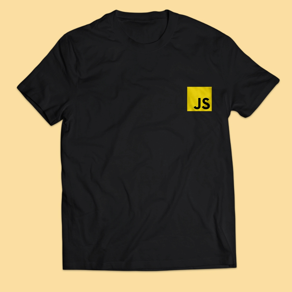 Jual Kaos Pria JAVASCRIPT LOGO Programmer Developer Dewasa Baju Atasan ...