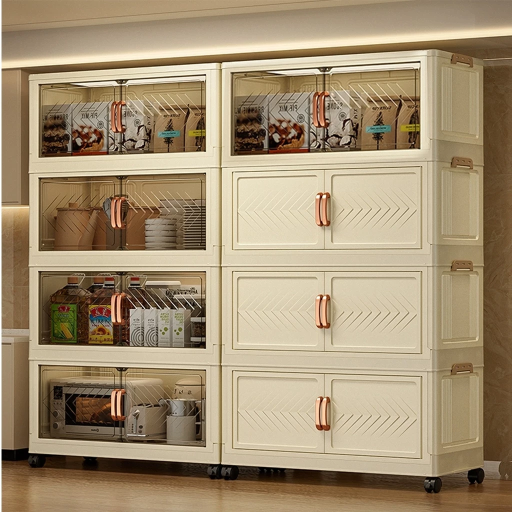 Magic lemari lipat plastik susun/wardrobe storage/lemari plastik baju/lemari pakaian ekstra besar