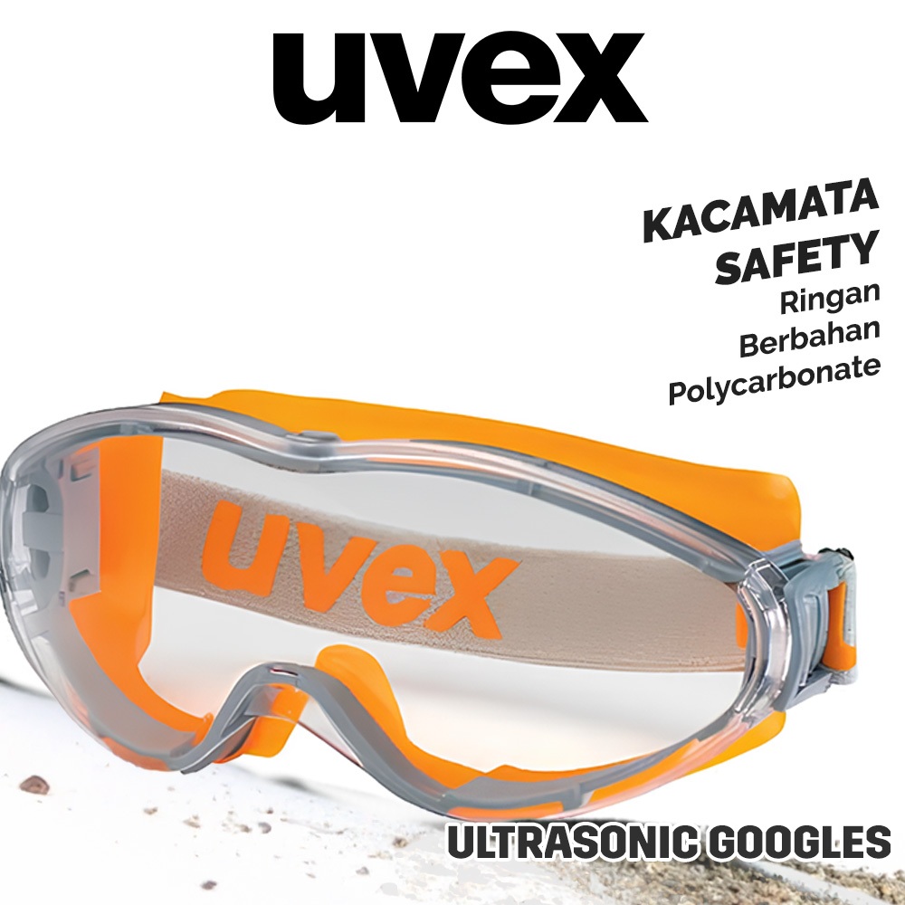 Jual Uvex Ultrasonic Goggles 9302245 Kacamata Safety Kimia | Shopee ...