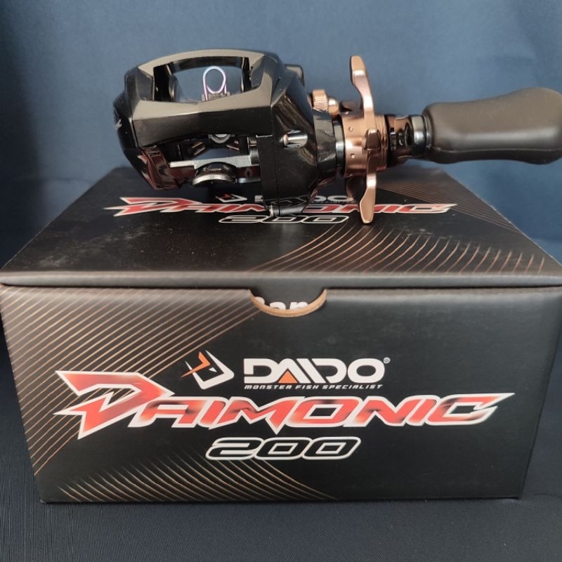 Jual reel bc daido DAIMONIC 200 handle kiri | Shopee Indonesia