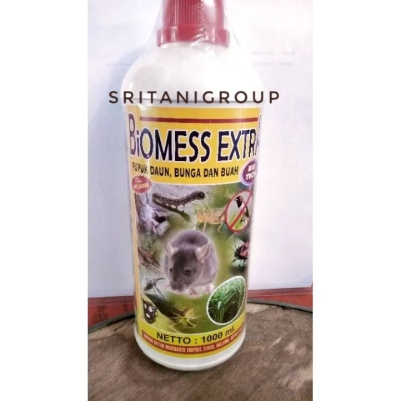Jual Pupuk Daun + Pengusir Tikus Biomess Extra 1L Original Pabrik ...