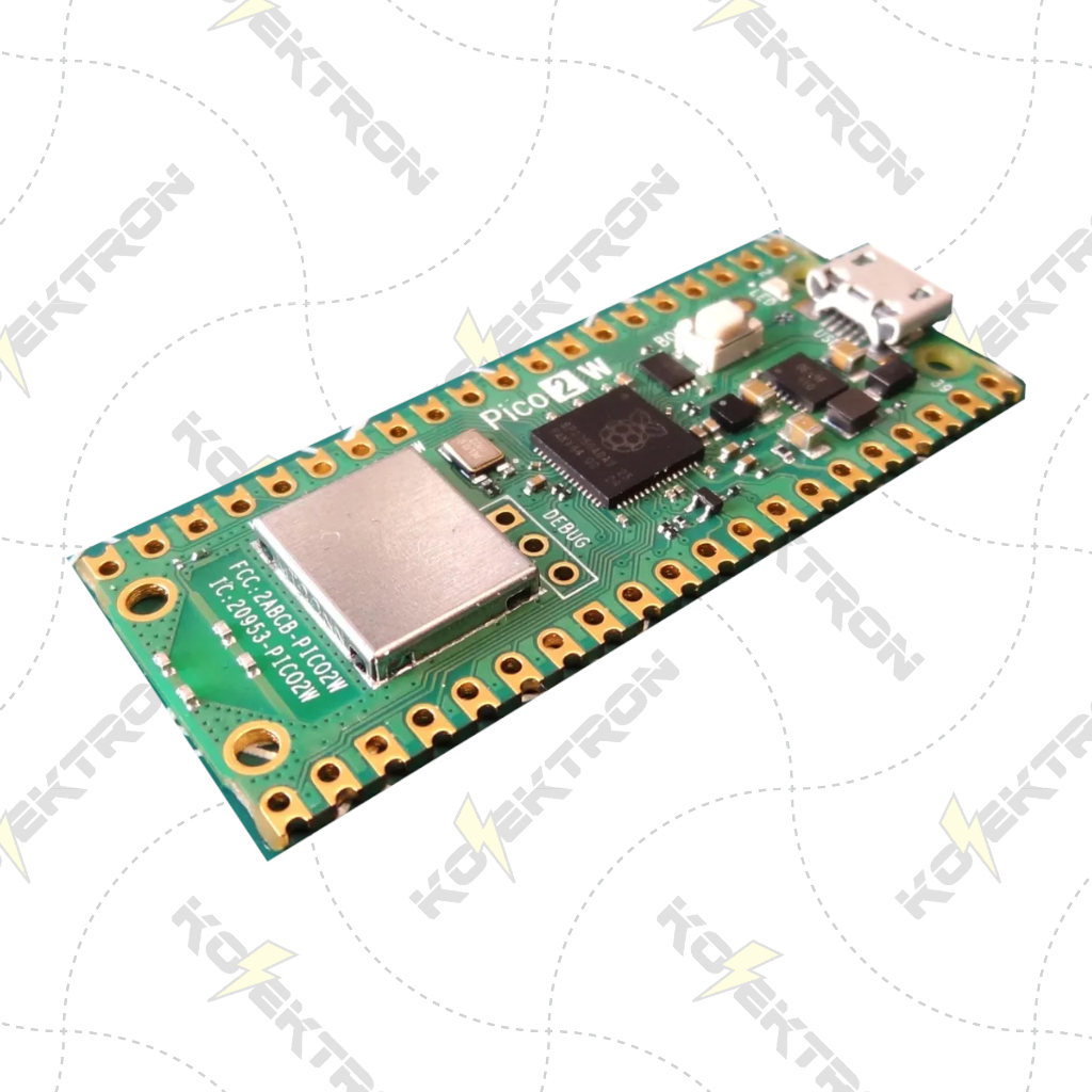 Jual Raspberry Pi Pico 2W Wireless Bluetooth Onboard Raspi 2 W | Shopee ...