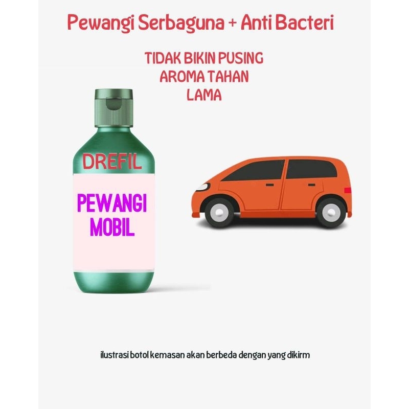 Jual Pewangi Parfum Mobil Aroma Tahan Lama Tidak Bikin Pusing 100ml ...