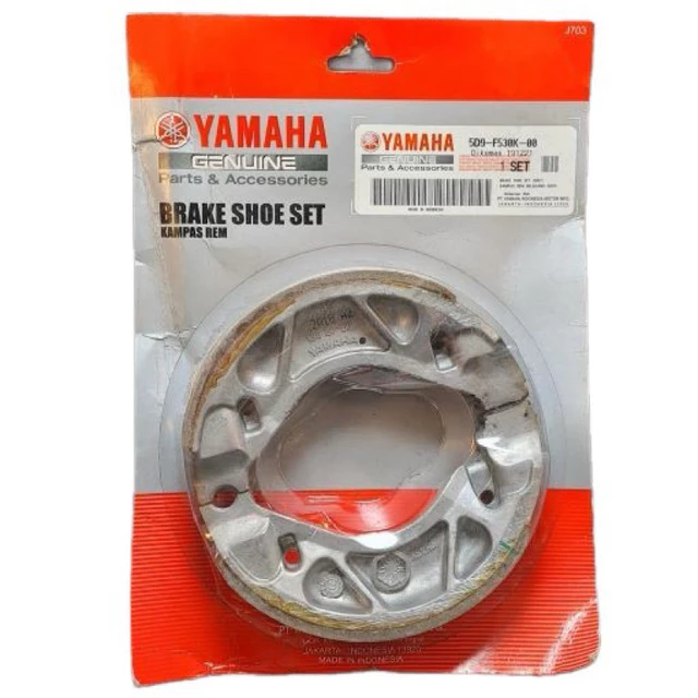 Kampas Rem Belakang 5D9 Vega ZR YAMAHA GENUINE PARTS YGP 5D9-F530K-00 Tromol Untuk Motor Jupiter Z1