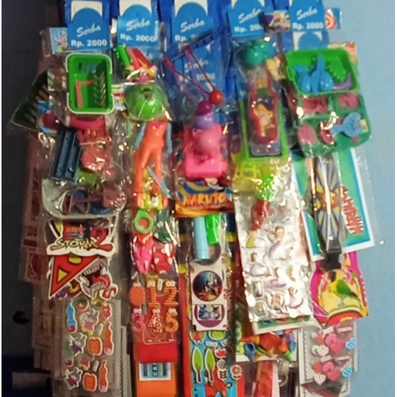 Jual MAINAN SERBA 2000 ISI 80 PCS SEPESIAL MAINAN RENCENG | Shopee ...