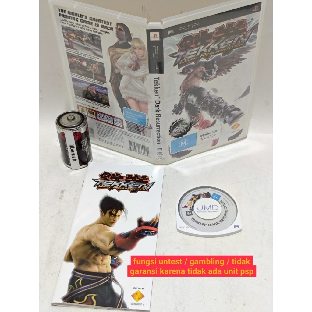 Carátula psp de Tekken - Dark Resurrection