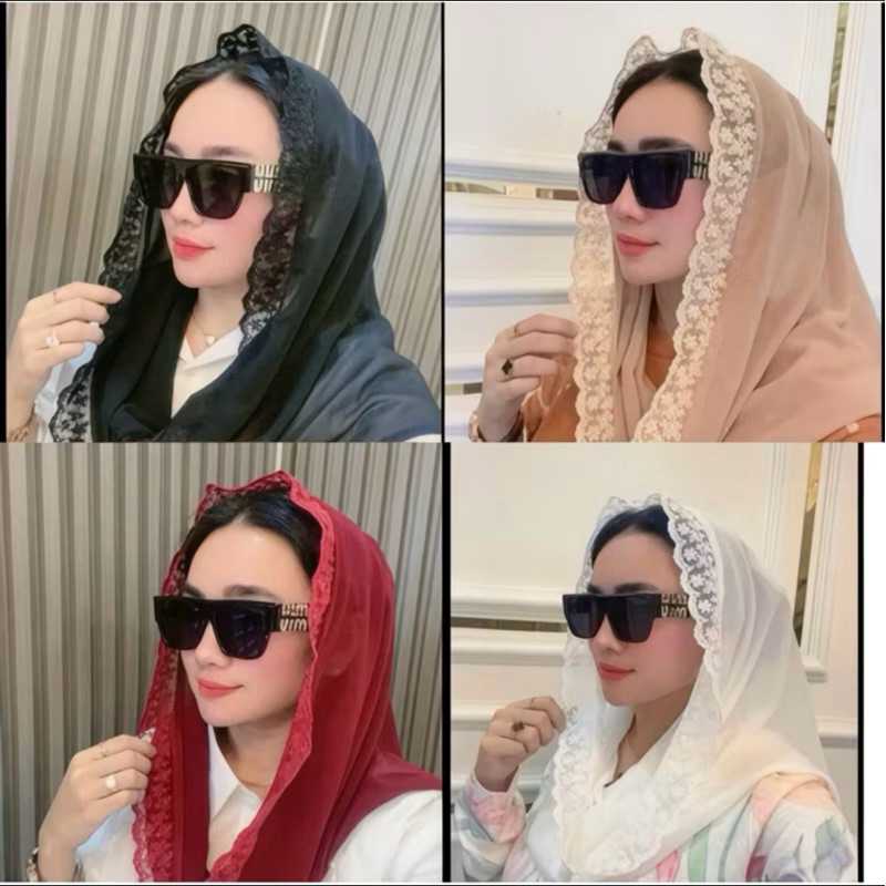Jual Hijab Renda Ayu Simple Jilbab Instant Ceruty Yenny Wahid Puspita ...