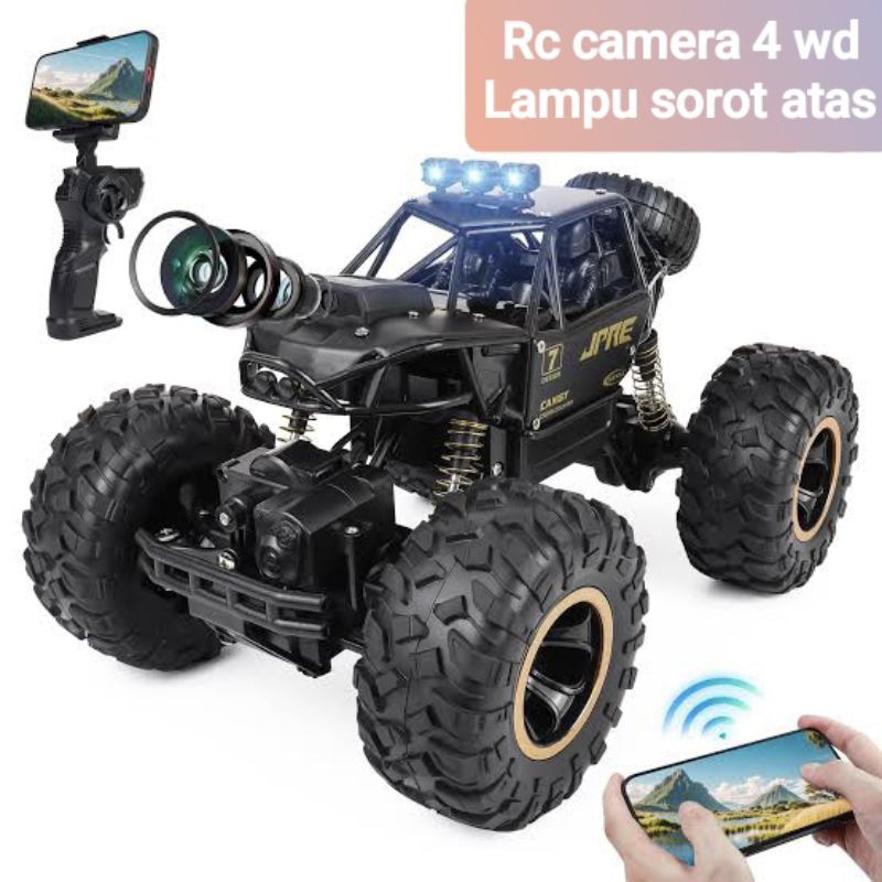 Jual Mobil Rc camera wifi Body Alloy 4 wd | Shopee Indonesia