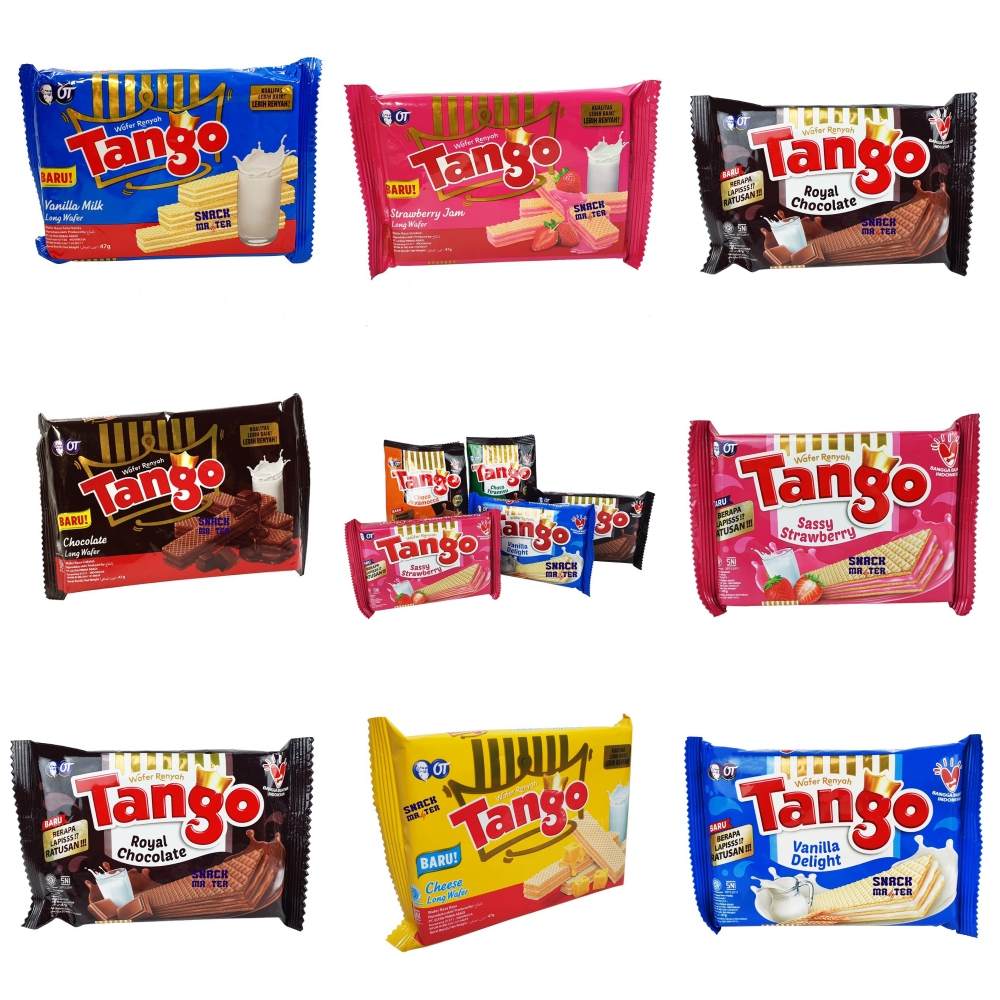 Jual Tango Wafer Renyah 39gr - Ratusan Lapis Rasa Coklat dan Varian ...