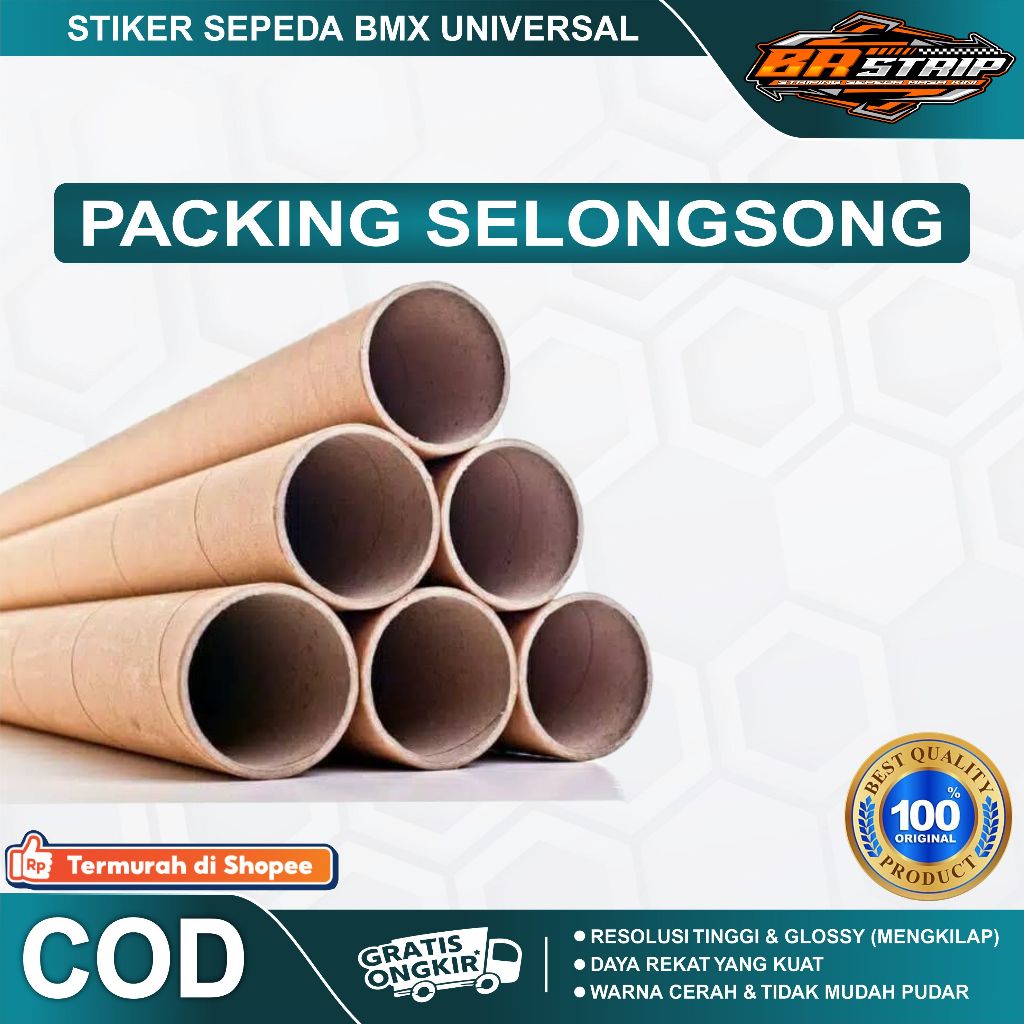 Jual (COD) TERBARU stiker striping sepeda polygon razor bkn rogue BMX ...