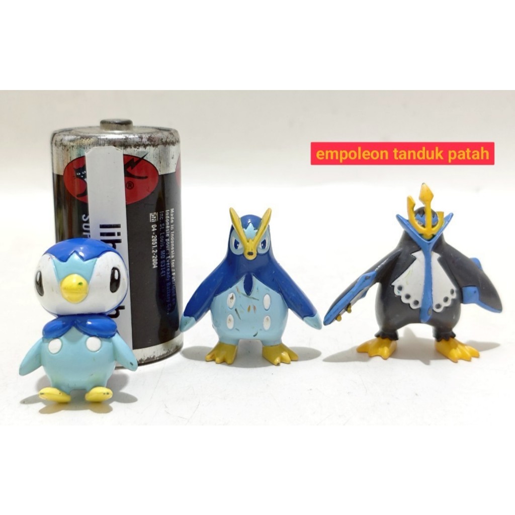 Jual Set tomy Pokemon moncolle friends ex piplup prinplup empoleon ...