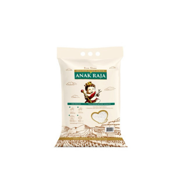 Jual Anak Raja Beras Organik Aromatik 5 kg | Shopee Indonesia