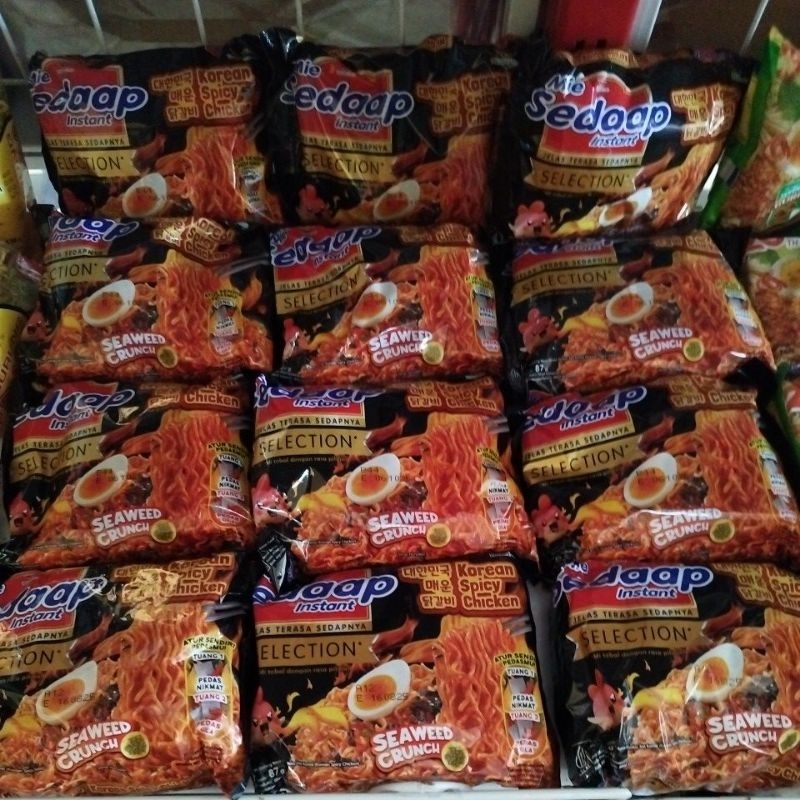 Jual Mie Sedap Instan Korean Spicy Chicken, Sedap Mie Goreng | Shopee ...