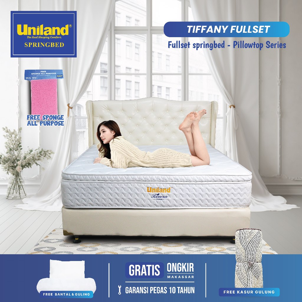 Box Spring Legend Pillow Top Queen Mattress Uniland Springbed
