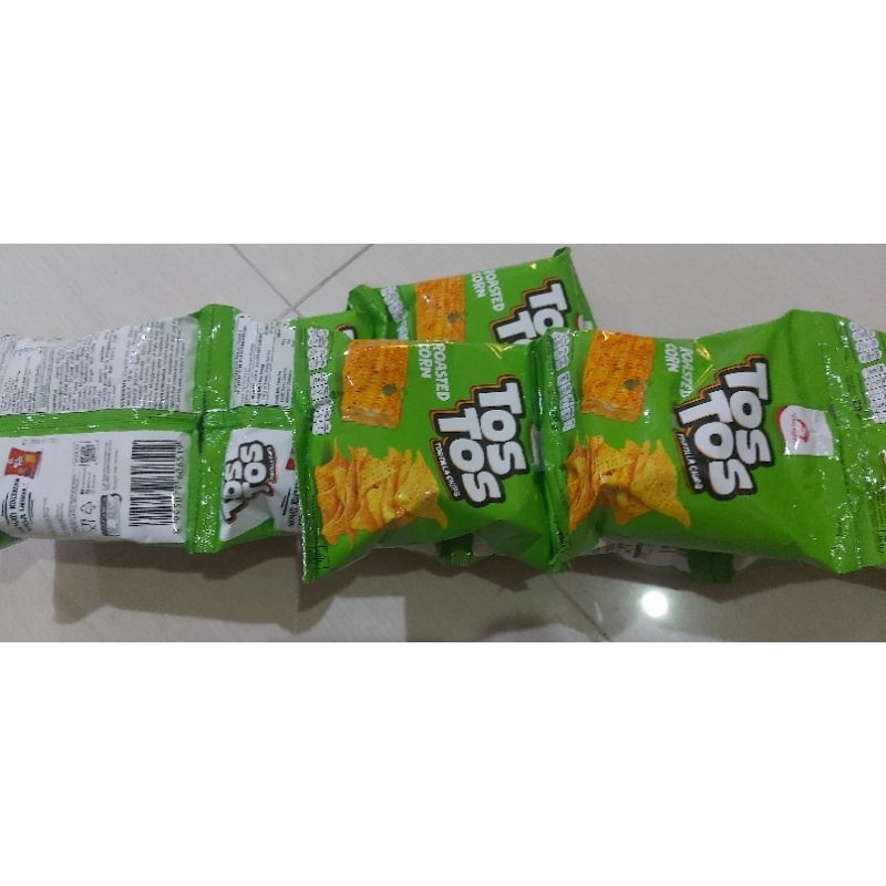 Jual tos tos rasa roasted corn 20 gram rentengan isi 10 murah | Shopee ...