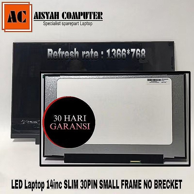 Jual Layar Monitor Led 14inc For Laptop Axioo MODEL: N14DP5/SLIMBOOK ...