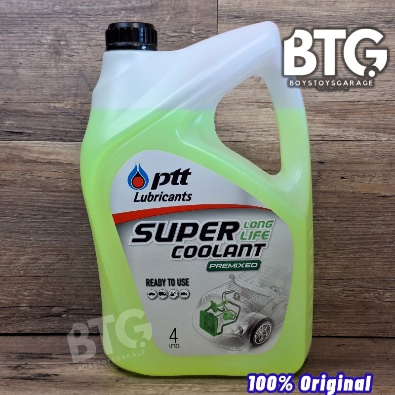 Jual Air Radiator PTT Super Longlife Coolant Premixed Radiator Coolant ...