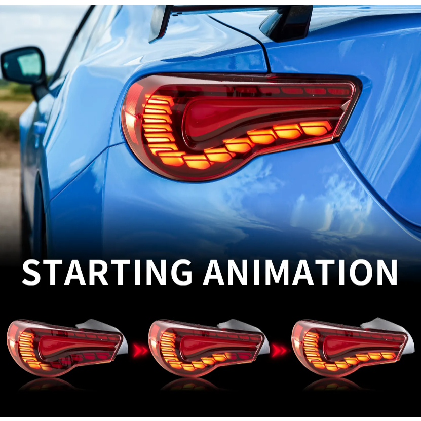 Jual Archaic LED Rear Light for Toyota 86 Cars Starting Sequential Fit ...