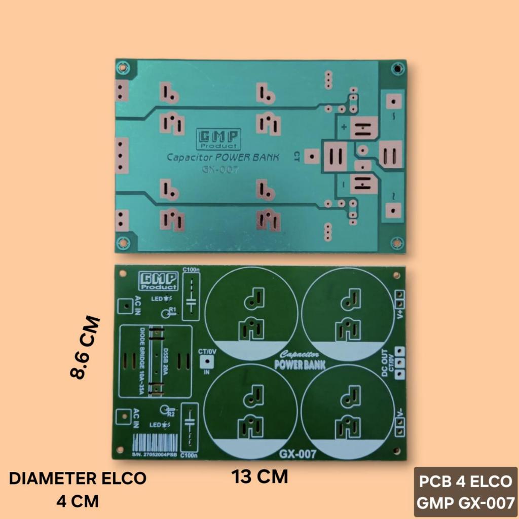 Jual PCB Elco 4 GMP GX-007 / Power Bank Elko 4 GMP GX007 GMP 007 ...