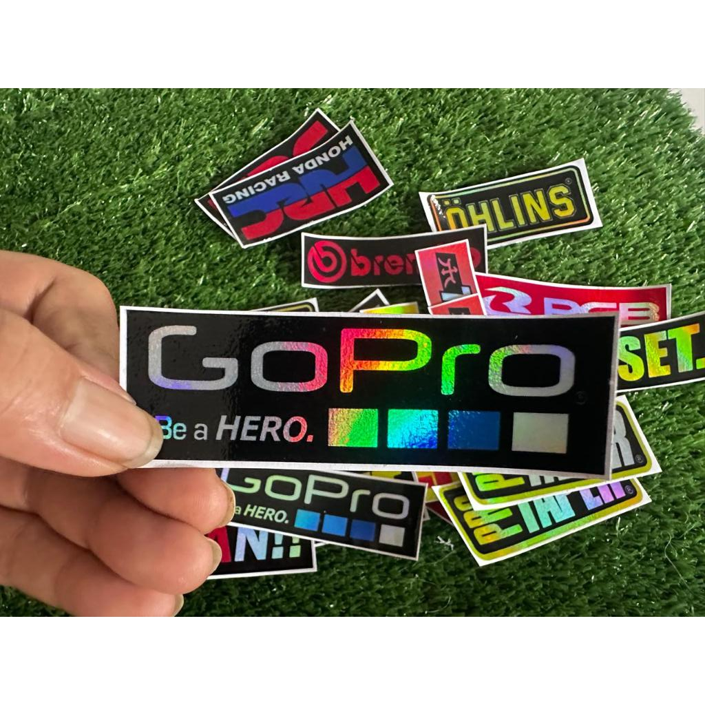 Jual STIKER GO PRO HOLOGRAM TERBARU-STICKER MOTOR/STICKER HELM/STICKER ...