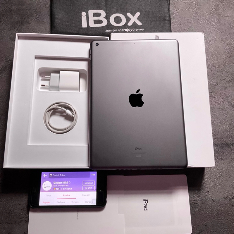 Jual iPad 9 Second Mulus iBox | Shopee Indonesia