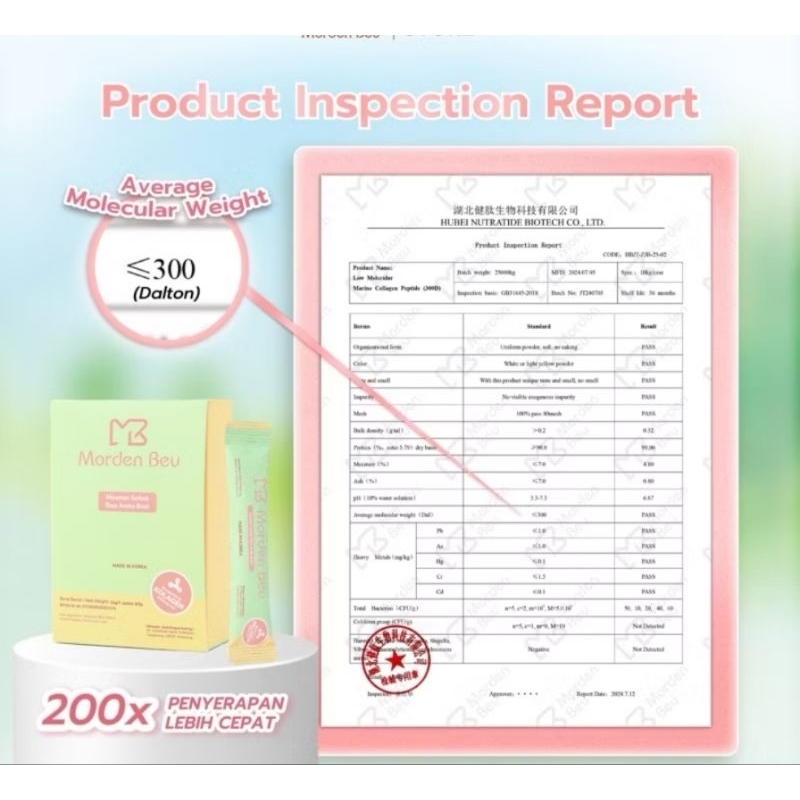 Jual COLLAGEN KO MORDEN BEU 7SACHET (1PAKET) | Shopee Indonesia