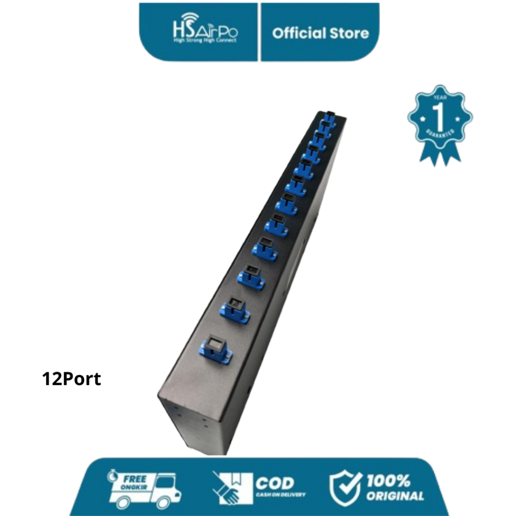 Jual Roset Fiber Optic Mini OTB 12 Core – Lengkap dengan SC Pigtail ...