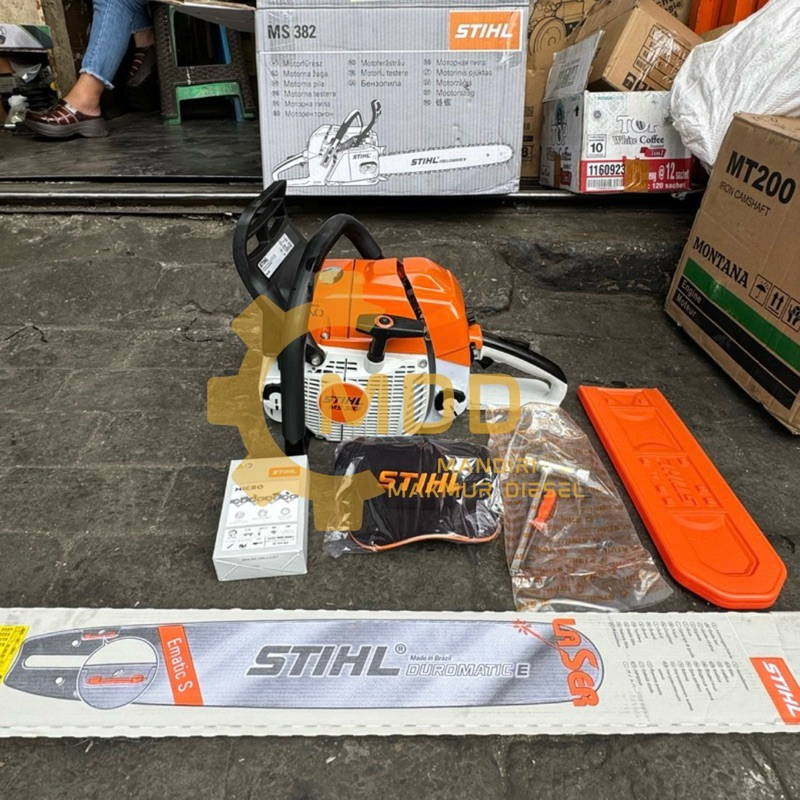 Jual MESIN CHAINSAW STIHL MS 382 25 INCH GERGAJI POTONG KAYU STIHL ...