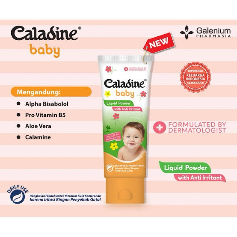 Jual Caladine Baby Liquid Powder 100 gram (Bedak Gatal Cair Bayi ...