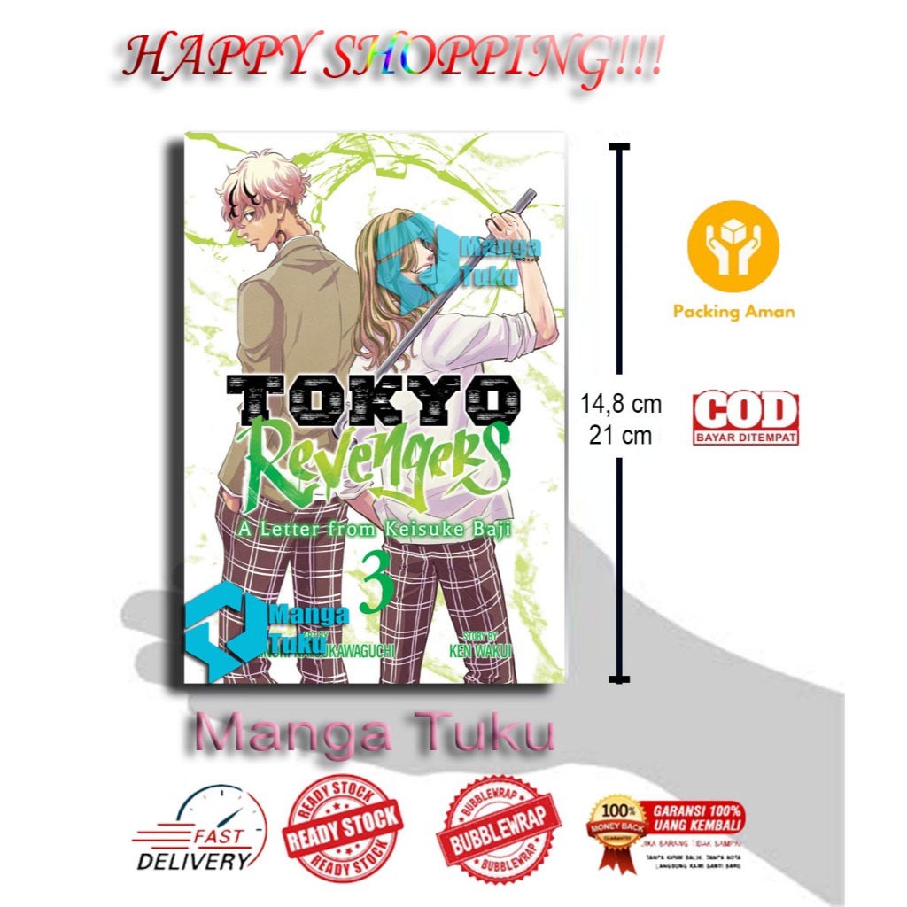 Jual Komik Manga: Tokyo Revengers - A Letter from Keisuke Baji v03 ...