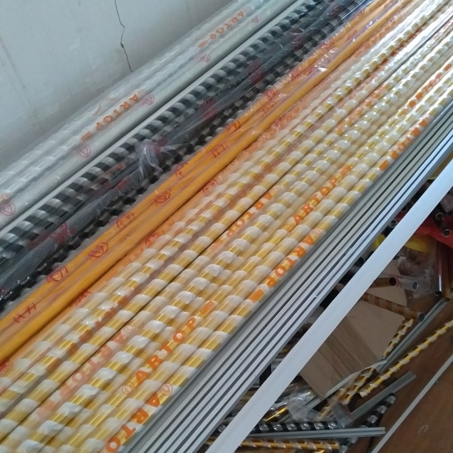 Jual Rel Tiang Batang Besi Gorden 300cm Kosongan Rel Pipa Bulat Saja ...