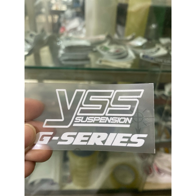 Jual Sticker stiker YSS Suspension G-Series | Shopee Indonesia