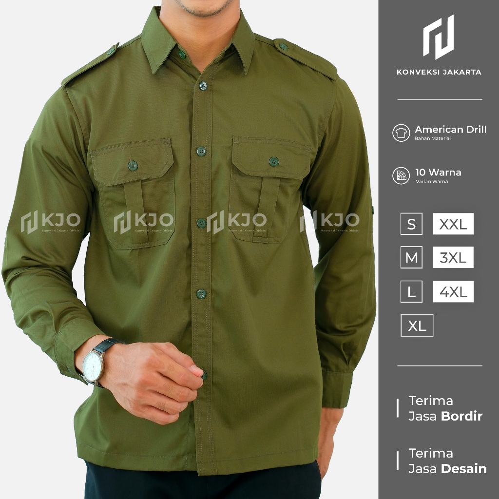 Jual PDL Hijau Army Terlengkap & Harga Terbaru Oktober 2026 | Shopee ...