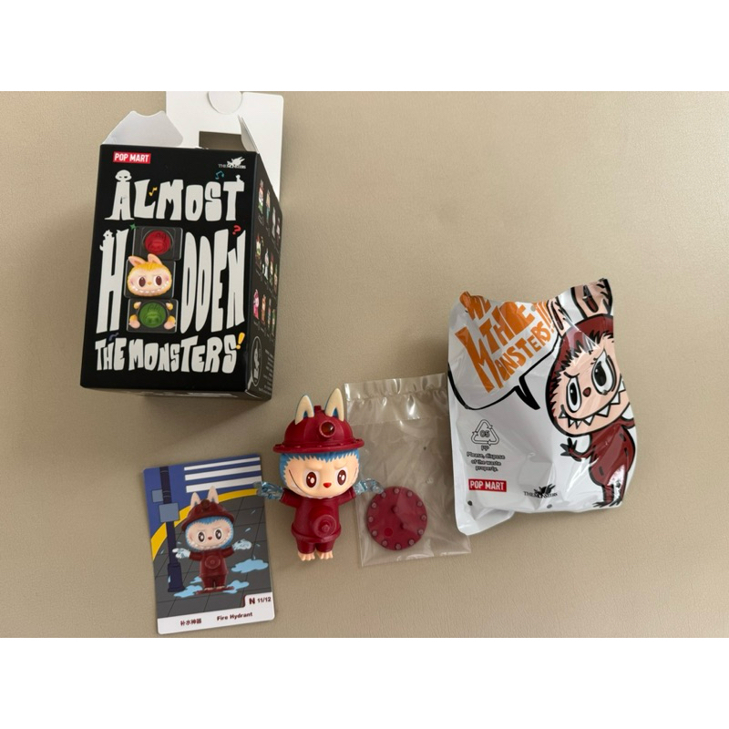 Jual POPMART Labubu The Monsters Almost Hidden Fire Hydrant Popmart ...