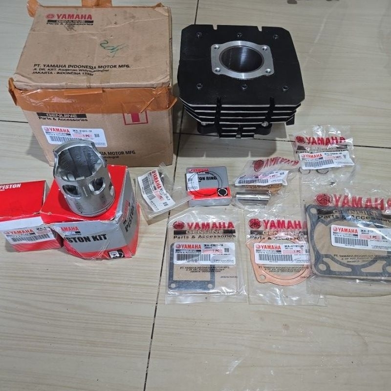 Jual PAKET BLOK RX KING YP2 ORIGINAL PORTING + PISTON CUSTOM RING ...