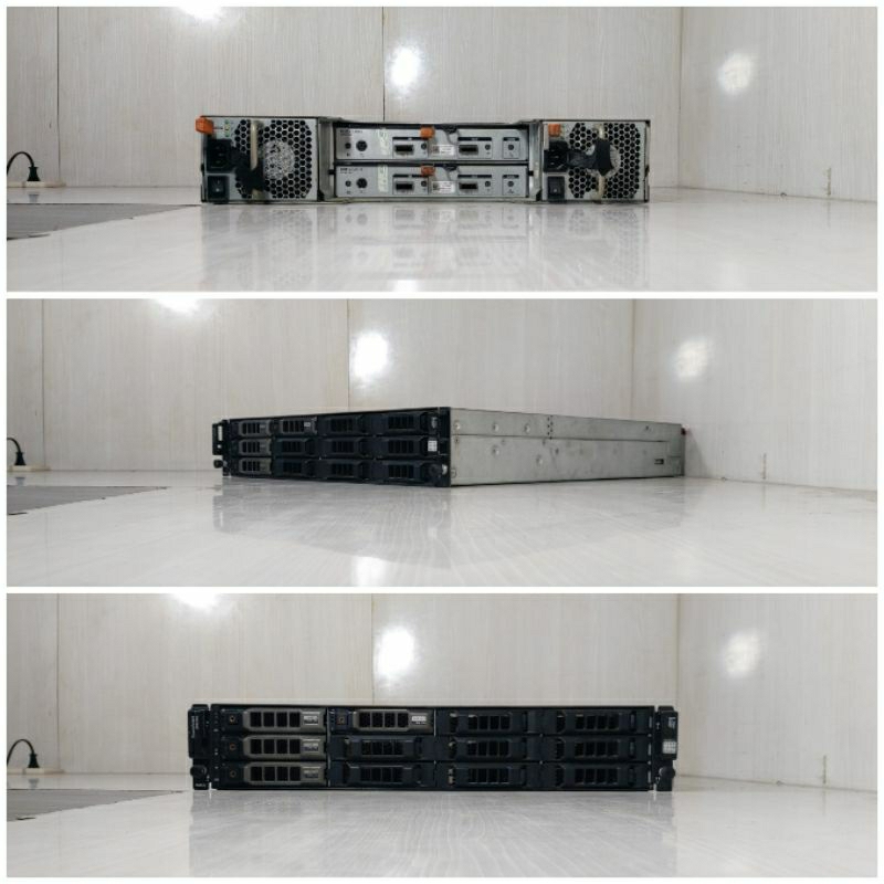 Leilão de 01 DELL POWERVAULT NX3100 6GB SATA-10TB 10X1TB INTEL XEON