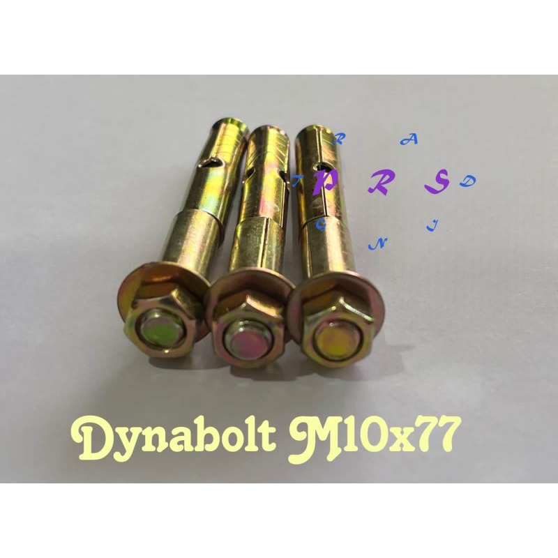 Jual Dynabolt Kuning M10x77/dynabolt 10/dynabolt M10x77/Expansion Bolt ...