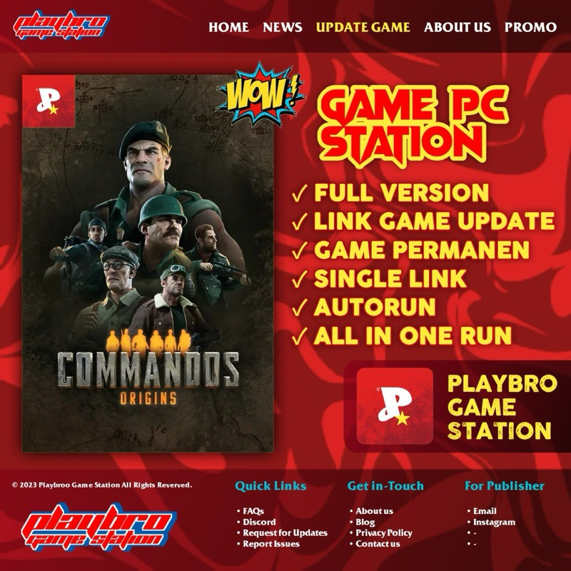 Jual Commandos Origins - Game PC/Laptop (Download to Play Bro ...