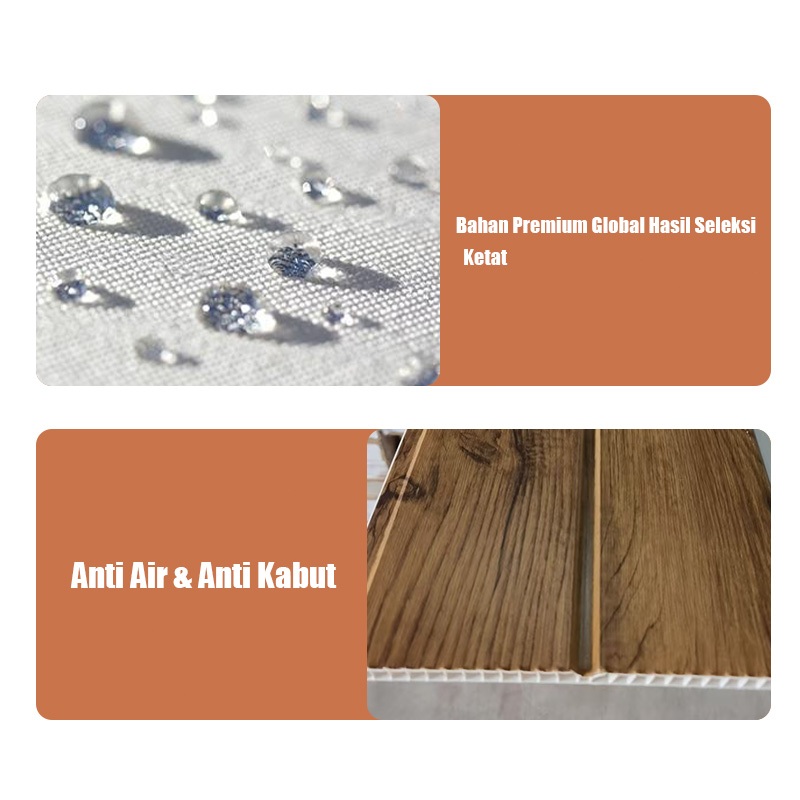 Jual Plafon Panel PVC 400x20cm Anti Air & Anti Jamur - Panel Langit ...