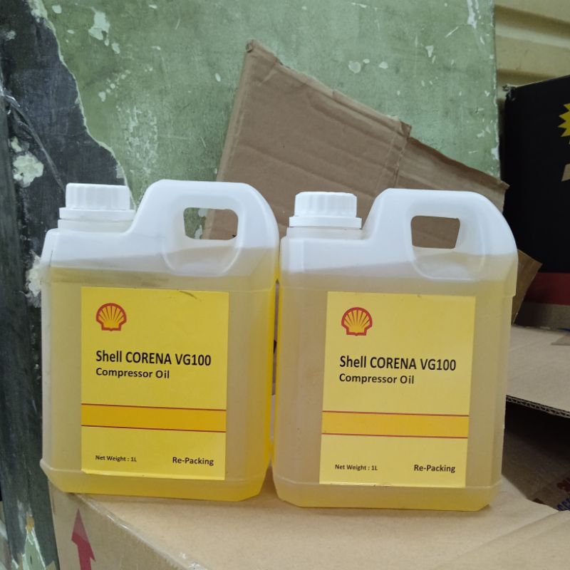 Jual SHELL CORENA VG 100 COMPRESSOR OIL 1 ltr | Shopee Indonesia