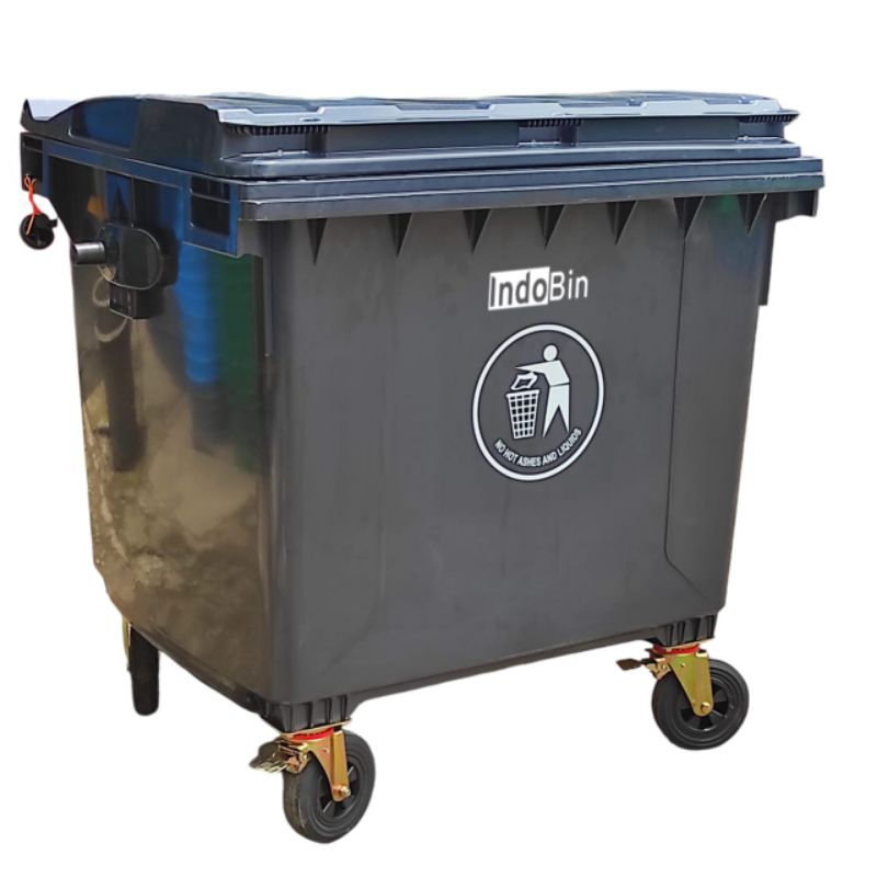 Jual Tempat/bak sampah besar plastik hdpe kap.1100 ltr | Shopee Indonesia