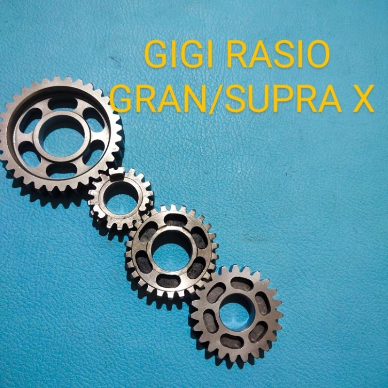 Jual GIGI RASIO RACING SUPRA X/ GRAN NO1 T31,NO2 18, NO3 T25, NO4 T23 ...