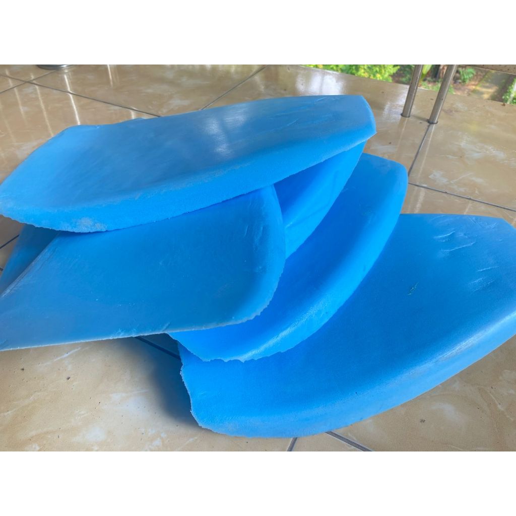Jual busa sesetan anti gembos warna biru-spon jok lembaran-spon biru ...