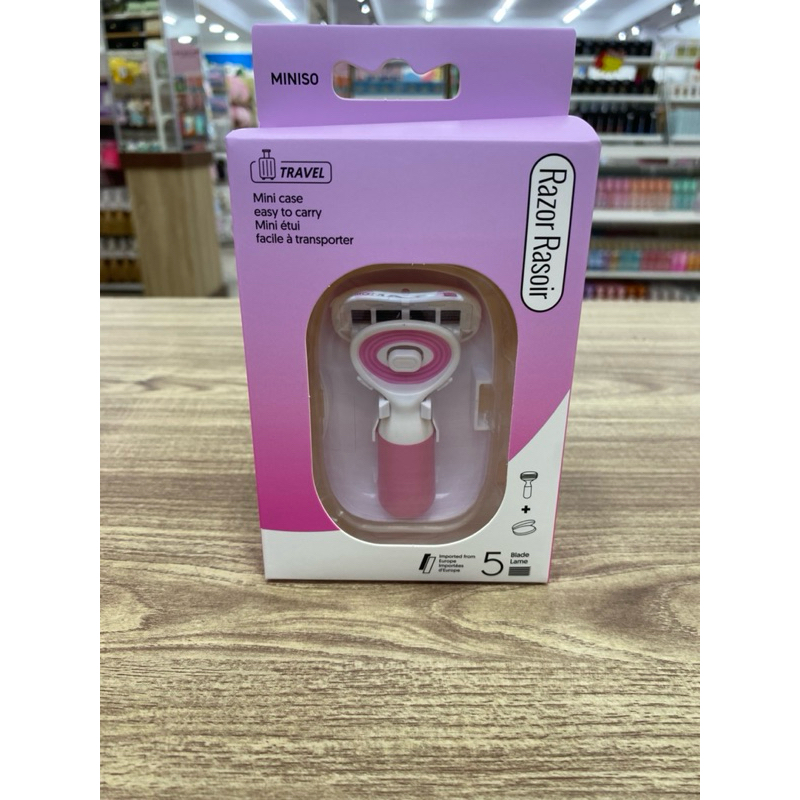 Jual Miniso Women’s Mini 5-Blade Razor with Case | Shopee Indonesia